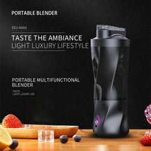 Load image into Gallery viewer, Portable Blender 6000 MAh Personal Blender-for Fruit &amp; Smoothies Non-slip and Shock-absorbing Waterproof Dishwasher Safe Parts
