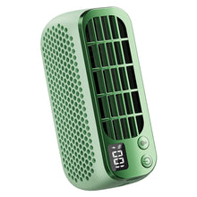 Load image into Gallery viewer, Portable Bladeless Fan Desktop Cooling Fan with Night Light 5 Wind Speeds 2 Light Modes for Home Office Outdoor Camping Travel
