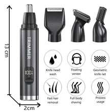 Load image into Gallery viewer, Electric Beard Trimer Rechargeable Nose Ear Hair Trimmer For Men Grooming Kit Electric Eyebrow Beard Trimer Nose Ears Trimmer
