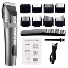 Load image into Gallery viewer, Professional Hair Clipper For Men Beard Trimmer Machine for Shaving Hair Trimmer Hair Cutting Machine Beard Trimmer Fast Charge
