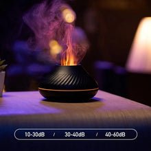 Load image into Gallery viewer, Flame Aromatherapy Humidifier Nordic Desktop Home Style Atmosphere Light High Fog Quiet Small Space and Saving
