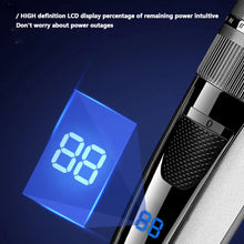 Load image into Gallery viewer, Rechargeable Cordless Hair Clipper Men Grooming Professional Electric Hair Clipper Beard Haircut Edge Sketch

