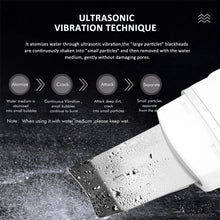 Load image into Gallery viewer, Ultrasonic Skin Scrubber EMS Vibration Ion Acne Pore Blackhead Remover Peeling Tool Electric Deep Face Cleaner
