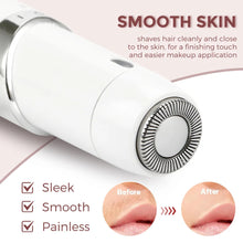 Load image into Gallery viewer, Face Mini Hair Remove Lipstick Style Electric Facial Hair Removal Facial Cleansing Beauty Women's Face Shaver Eyebrow Trimmer
