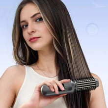 Load image into Gallery viewer, Cordless Hair Curling Iron Brush USB Rechargeable Travel Heated Round Brush 3-in-1 Electric Hair Curling Wand Styling Tools
