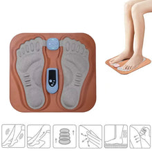 Load image into Gallery viewer, Smart Rechargeable 3D EMS Foot Massage Pad Pulse Relieve Pain Relax Foot Acupressure Muscle Stimulation
