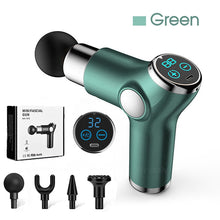 Load image into Gallery viewer, Mini LCD Massage Gun 32 Speed Touch Screen Deep Tissue Percussion Muscle Mini Massager Fascial Gun For Pain Relief Body Massage
