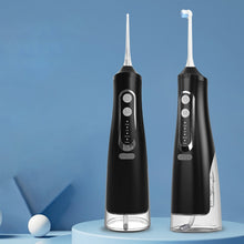 Load image into Gallery viewer, Newest Portable Oral Irrigator USB Charging Electric Dental Water Jet Flosser 310ml Water Tank Waterproof Tooth Pick Floss 4 Tip
