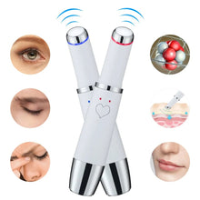 Load image into Gallery viewer, Electric Eye Massager Vibration Heated Beauty Massage Device For Dark Circles Puffiness Eye Fatigue Removal Wrinkle Eye Care Pen
