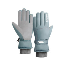 Load image into Gallery viewer, Skiing Gloves Unisex Winter Fleece Thermal Windproof Non-slip Waterproof Snowboarding Bike Cycling Sport Skin-friendly Mittens
