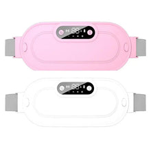 Load image into Gallery viewer, Portable Heating Pad Stomach Warmer Waist Warmers Winter Massager Heating Belly Warmer With Digital Display adjustable Vibration
