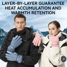 Load image into Gallery viewer, Skiing Gloves Unisex Winter Fleece Thermal Windproof Non-slip Waterproof Snowboarding Bike Cycling Sport Skin-friendly Mittens
