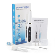 Load image into Gallery viewer, Ultrasonic Electric Tooth Cleaner Sonic Dental Scaler Calculus Tartar Remover USB Charger Plaque Stains Removal Teeth Whitening
