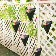 Load image into Gallery viewer, Plants Hanging Bag with Hook Garden Plant Bag Wall Mount Pocket Planter Bag Flower Bag Pot Non-woven Cloth Flower Stand
