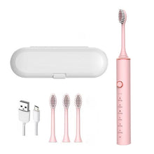 Load image into Gallery viewer, Smart Sonic Electric Toothbrush USB Ultrasonic Electric Toothbrush for Adults Automatic Tooth Brush Teeth Cleaning IPX7 Waterproof
