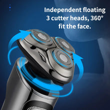 Load image into Gallery viewer, Waterproof Electric Shaver for Men USB Rechargable Professional Nose Hair Trimmer Hair Cutter Set for Men Adult Wet-Dry Dual Use
