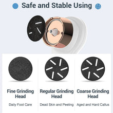 Load image into Gallery viewer, Electric Foot Polisher Callus Remover Foot File Electric Foot Grinder Pedicure Tools Pedicure Machine Electric Callus Remover
