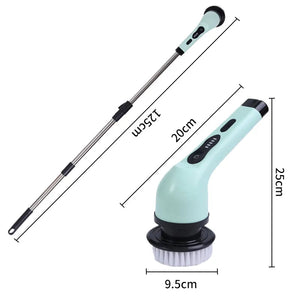 Wireless Electric Cleaning Brush Multifunctional Bathroom Window Kitchen Automotive Household Rotating Cleaning Machine