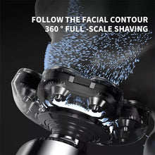 Load image into Gallery viewer, Electric Shaver Beard Hair Trimmer Wet Dry Electric Razor Rechargeable Bald Head Shaving Machine LCD Display Men Grooming Kit
