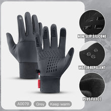 Load image into Gallery viewer, Waterproof Cycling Gloves Winter Touch Screen Bicycle Gloves Outdoor Scooter Windproof Riding Motorcycle Ski Warm Bike Gloves
