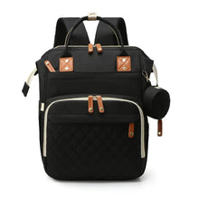 Load image into Gallery viewer, USB Mummy Bag Diaper Bag Baby Care Large Capacity Mom Backpack Mummy Maternity Wet Bag Waterproof Baby Pregnant Bag Nappy Bag

