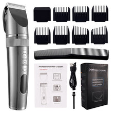 Load image into Gallery viewer, Hair Clipper Professional Hair Trimmer Barber Hair Cutting Machine Electric Shavers for Men Beard Shaving Razor Beard Trimmer
