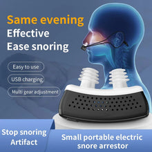 Load image into Gallery viewer, Electric Snoring Stopper Sleep Nasal Blockage Nasal Breather Home Portable Intelligent Correction Snoring Stopper
