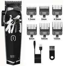 Load image into Gallery viewer, Professional Hair Trimmer for Men Electric Hair Cutting Machine 7000 RPM Barbershop USB Rechargeable
