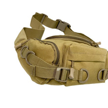 Load image into Gallery viewer, 1000D Waterproof Oxford Men's Belt Fanny Pack Shoulder Messenger Bag Tactical Chest Bags
