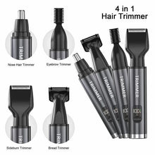 Load image into Gallery viewer, Electric Beard Trimer Rechargeable Nose Ear Hair Trimmer For Men Grooming Kit Electric Eyebrow Beard Trimer Nose Ears Trimmer
