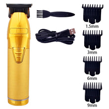 Load image into Gallery viewer, Professional Hair Clipper Beard Trimmer For Men Barber 0.1mm Baldhead Clippers Hair Cutting Machine Hair Cut T blade trimmer
