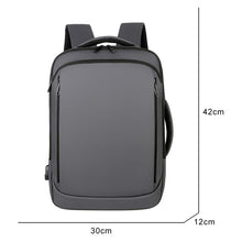 Load image into Gallery viewer, Backpack For Men Multifunctional Business Notebook Backpack USB Charging Waterproof Film Men's Backbag Casual Bag
