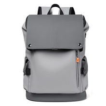 Load image into Gallery viewer, Men's Backpack Multifunctional Bags For Male Business Laptop Bag Waterproof Headphone Jack Bagpack PU Leather Casual Rucksack
