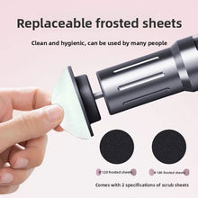 Load image into Gallery viewer, Electric Foot Callus Remover Foot Care File Heels Dead Skin Pedicure Tool Electronic Foot Grinder and Replacement Sandpaper
