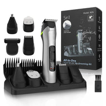 Load image into Gallery viewer, Unicorn 5-in-1 Human Hair Care and Trimming Set Men's Hair Clipper Push Clipper Razor Nose Hair Trimmer Full Body Private

