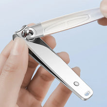 Load image into Gallery viewer, 5pcs/pack Nail Clipper Kit Stainless Steel Nail Nippers Earpick Ear Spoon Nano Nail File Portable Manicure Tool Accessories
