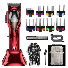 Load image into Gallery viewer, Professional Hair Clipper Rechargeable Hair Trimmer For Men Shaver Beard Trimmer Men Hair Cutting Machine Beard Barber Hair Cut
