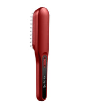 Load image into Gallery viewer, Electric Scalp Massage Comb Red and Blue Light Head Massager Hair Growth Device Healthy Hair Massage Comb
