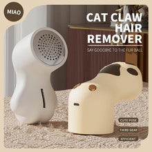 Load image into Gallery viewer, Cat Claw Fabric Shaver Lint Remover Sweater Defuzzer with 3-Speeds 3 Replaceable Stainless Steel Blades Remove Clothes Fuzz New
