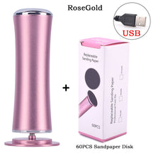 Load image into Gallery viewer, Electric Pedicure Foot Care Tool Files Pedicure Callus Remover USB Cable Sawing File For Feet Dead Skin Callus Peel Remover
