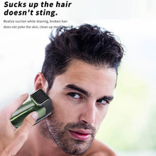 Load image into Gallery viewer, Vacuum Beard Trimmer for Men Mustache Trimmer with 20 Length and Styles Adjustable Built-in Vacuum Trimmer for Mustache
