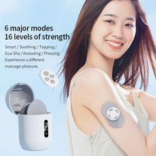 Load image into Gallery viewer, Cervical Massager with Remote Control Portable Pocket Massage Patch Pulse Back Waist and Leg Low-Frequency Impulse Massager
