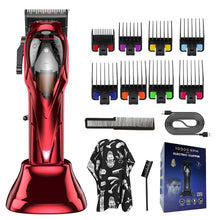 Load image into Gallery viewer, Professional Hair Clipper Rechargeable Hair Trimmer For Men Shaver Beard Trimmer Men Hair Cutting Machine Beard Barber Hair Cut

