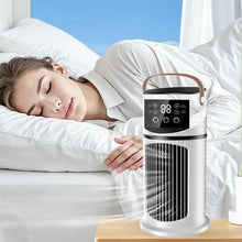 Load image into Gallery viewer, Portable Air Conditioners Personal Air Cooler Fan Evaporative Cooling Personal Cooler For Desktop Room Car Bedroom
