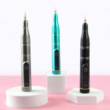 Load image into Gallery viewer, 35000RPM Rechargeable Nail Drill Machine Electric Nail File Portable Nail Polisher with 6 Bits and LED Display New Design
