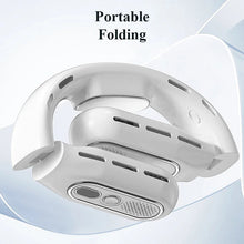 Load image into Gallery viewer, Portable Neck Fan Rechargeable Personal Fan 3 Speeds Adjustable Hands Free Bladeless Fan for Women Men Home Office Travel Sports
