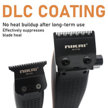 Load image into Gallery viewer, Professional 9200RPM 2PC SET Hair Clippers Hair Trimmer with Charging Base Fade Blade Mens Cordless Barbers Haircut Kit
