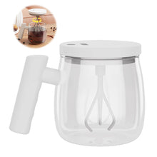 Load image into Gallery viewer, 400ml Portable Electric Self Stirring Coffee Mug Self Mixing Mug Glass Waterproof Automatic Electric Inner Tank Mug Stirring Cup

