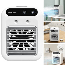 Load image into Gallery viewer, Portable Air Conditioner Fan 2 Speeds Air Cooling Fan with Humidifier Personal Air Cooler Quiet for Home Office Bedroom Use
