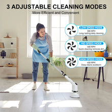 Load image into Gallery viewer, 9 in 1 Electric Cleaning Brush LCD Digital Display Multi-Purpose Retractable Cleaning Brush for Kitchen Bathroom Windows
